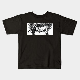 An Anime Scar Eyes Kids T-Shirt